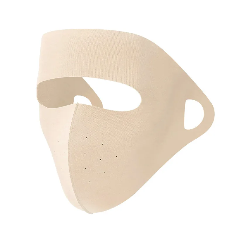 Full facemasks protective breathable cool ice outdoor sports cycling breathing ice sunscreen facemask