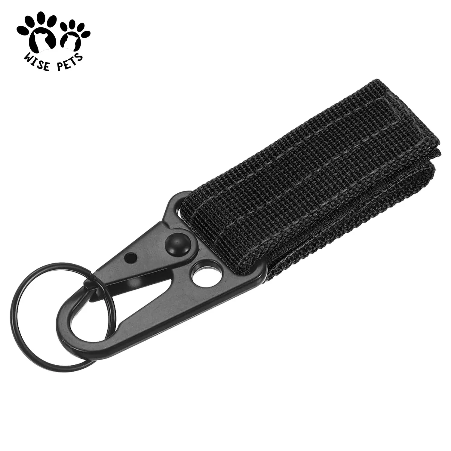 Custom logo printed sublimation wrist strap polyester Carabiner Olecranon keychain pulsera short key chain lanyard for phone