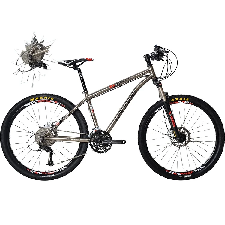 
duke1 26 inch with new multiple POLISHED ALLOY CABLE GUIDE HYDRAULIC LOCKABLE SUSPENSION colors and with high quality CR MO 