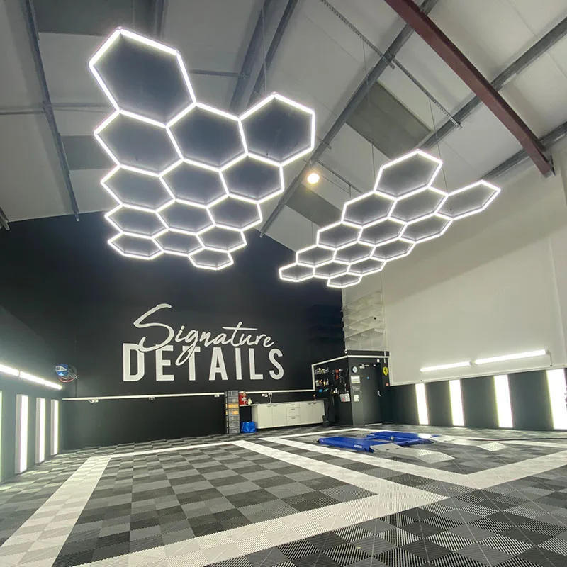 Aluminum diy led light bar housing brightest led light bar auto detailing tools aluminum workshop tools Hexagonal led light