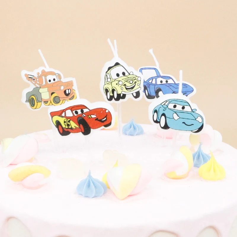 New Design Car  Birthday Happy Birthday Art Candles With Cake
