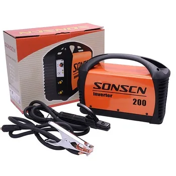 igbt inverter arc mma 200 amp welder zx7-200 mini welding machine 110v