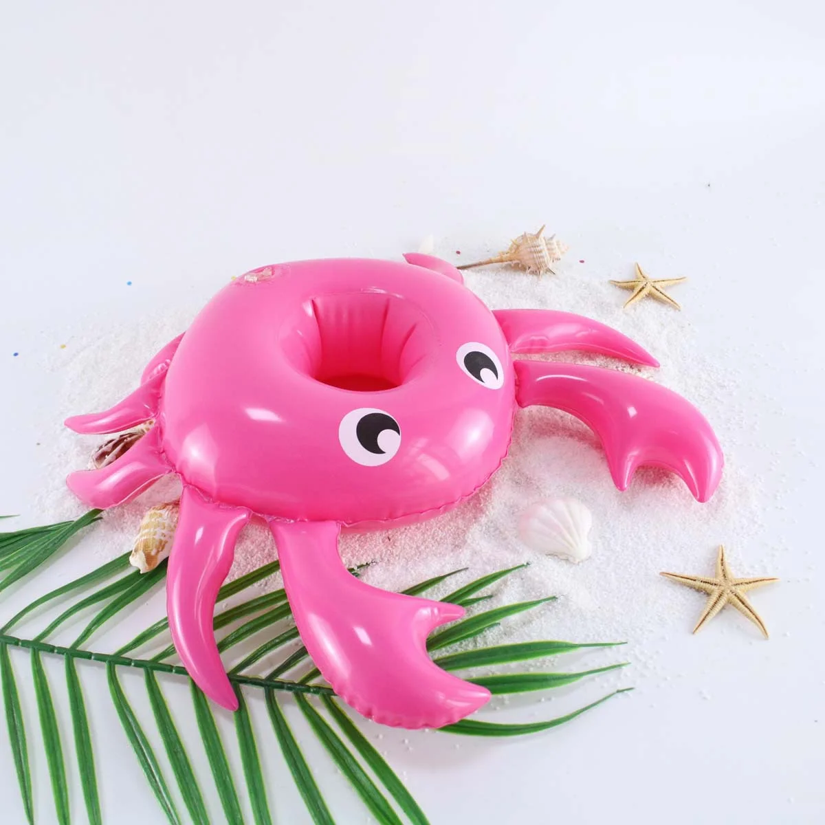 Customizable Swimming Pool Inflatable Cup Holder Pool Floating Toys Swimming Ring Party Cup Holder Pool Floating