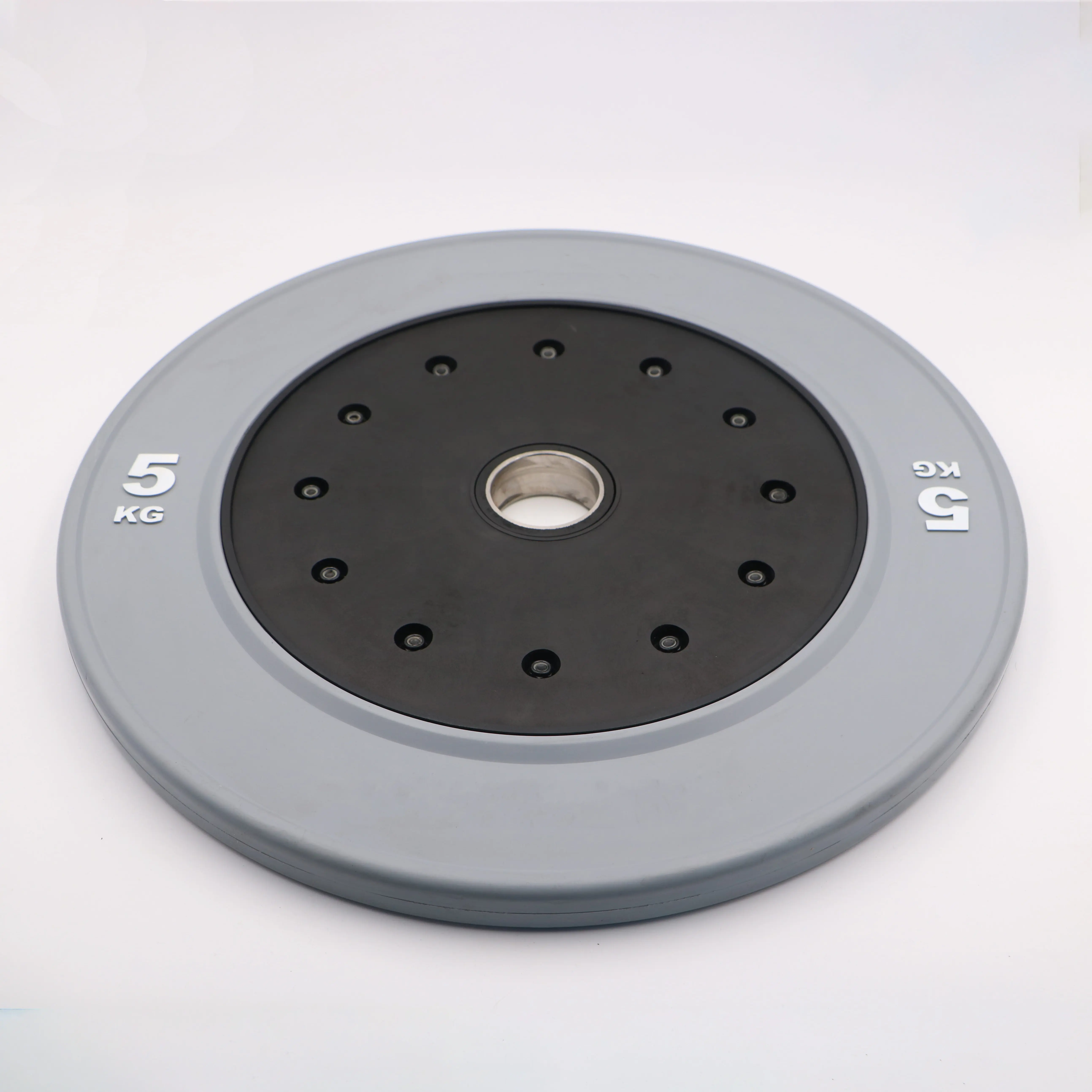 Штанги с логотипом на заказ, 5 кг, бампер для тренажерного зала