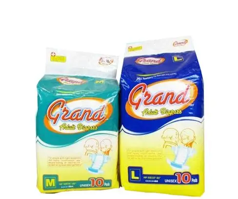 Супер впитывающий одноразовый подгузник для взрослых из Китая по заводской цене