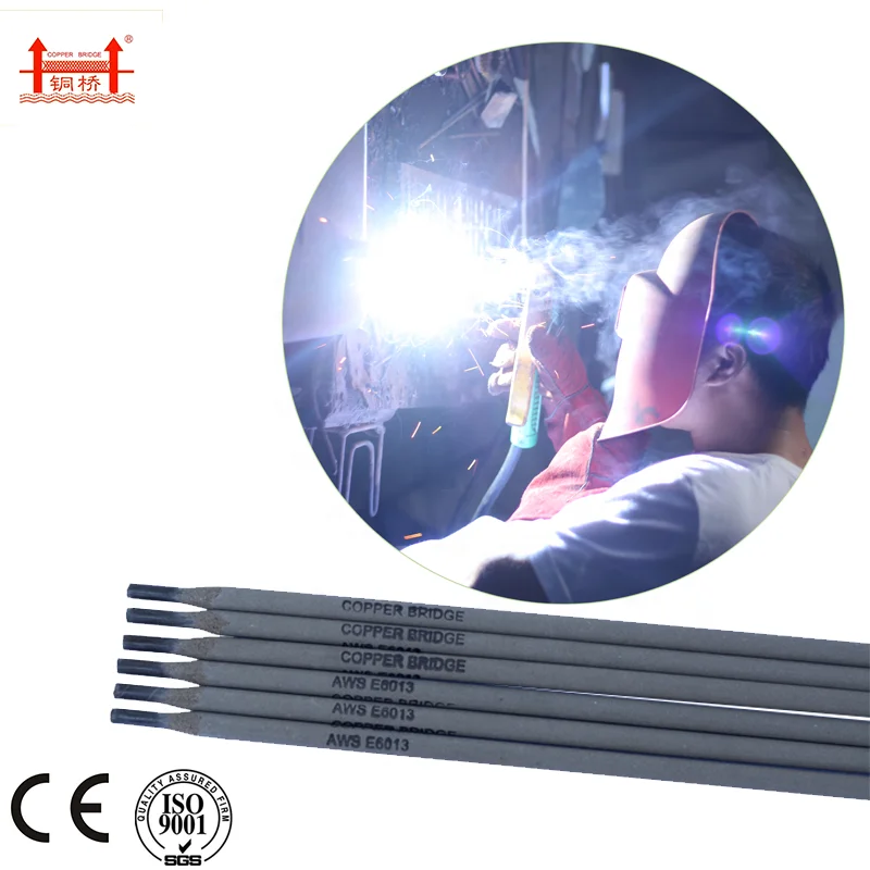 Factory Price 20 Low Carbon Steel Standard Temperature 1.5Mm Welding Rod Golden Welding Wire Bridge Brand Welding Electrodes