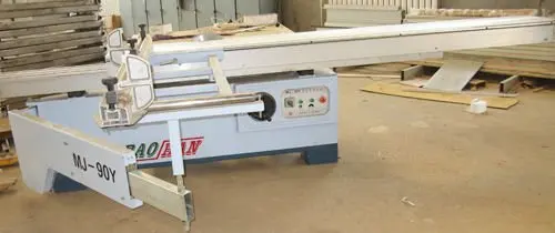 90 Degree Sliding Table Saw Woodworking Machine