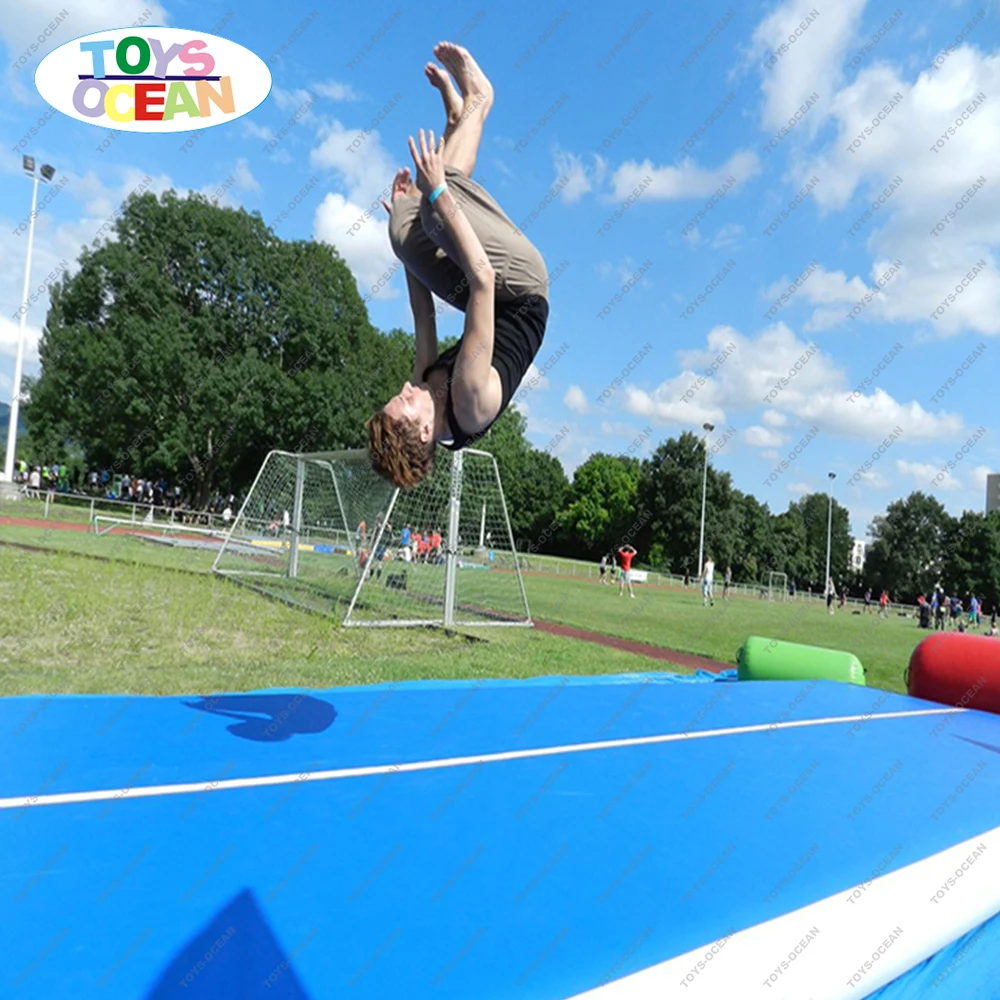 Factory customized high quality PVC fitness mat yoga mat inflatable air track for sale