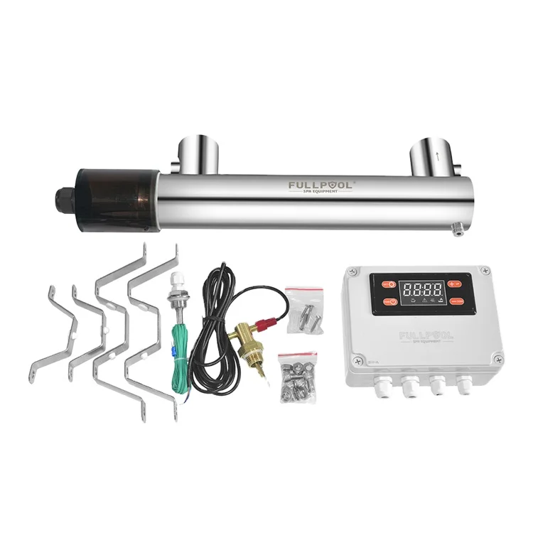 Custom Swimming Pool titanium alloy Constant Temperature Tube Heaters electric heater for swimming pool