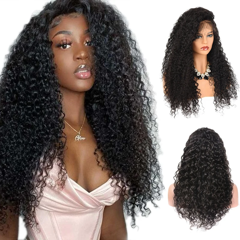180%density 13*4lace front human hair wigs curly wave premier HD lace wigs brazilian hair wholesale wigs 100% human hair vendors