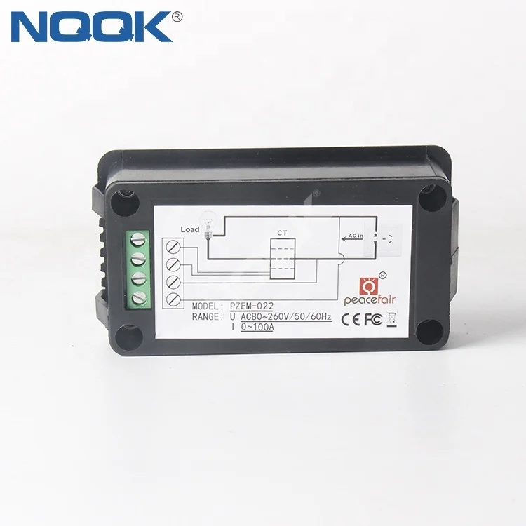 NK999 PZEM-021 AC цифровой многофункциональный измеритель напряжения тока