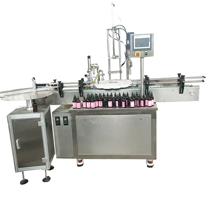 Full Automatic  Small Bottle Filling and Capping Machine