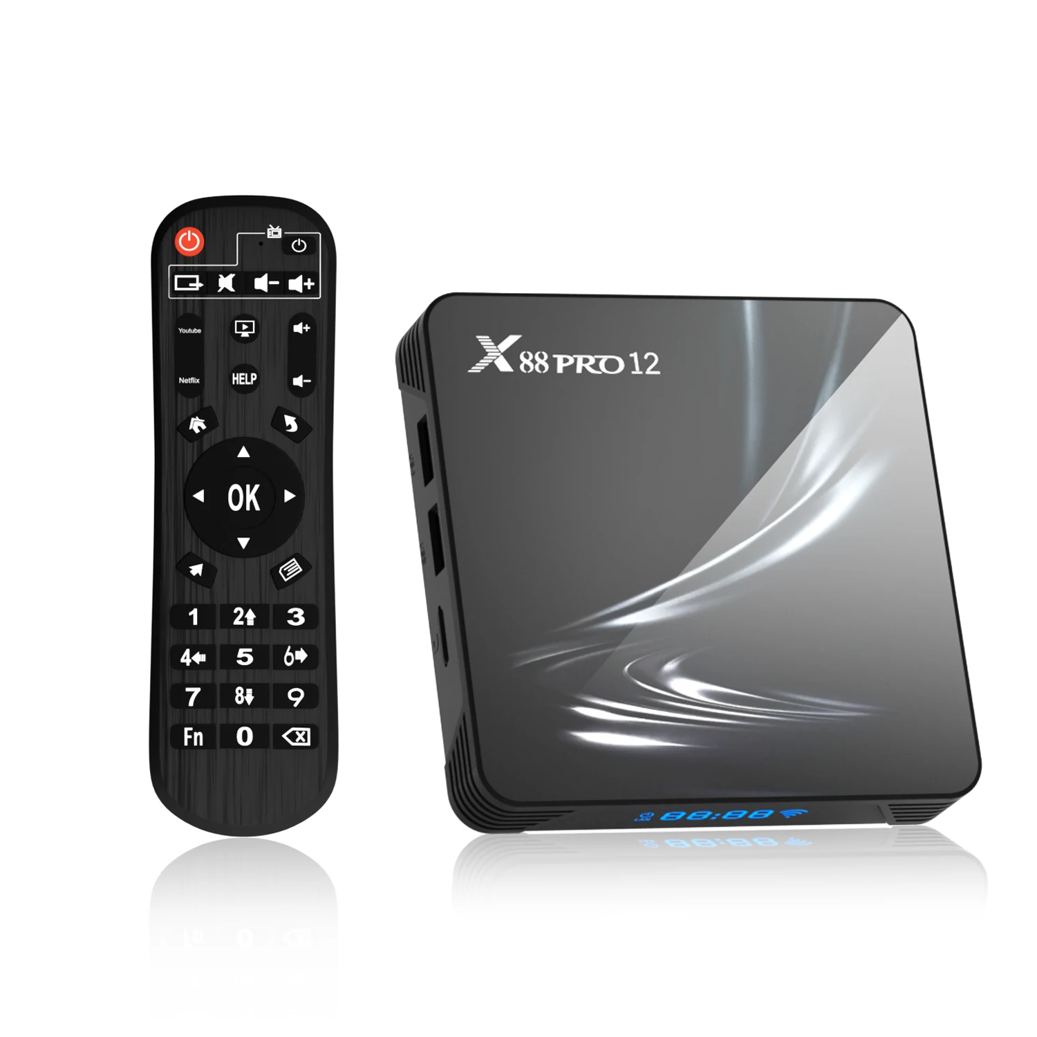 Lemax X88 PRO 12 Android Smart Tv Box Rk3318 Hdr Media Player 4K wifi 6 android 12 set top box tv digital