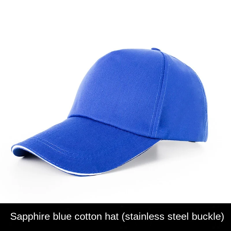 Customized logo printing on twill cotton advertising hats, tourist hats, duck tongue hats  from manufacturers in stock