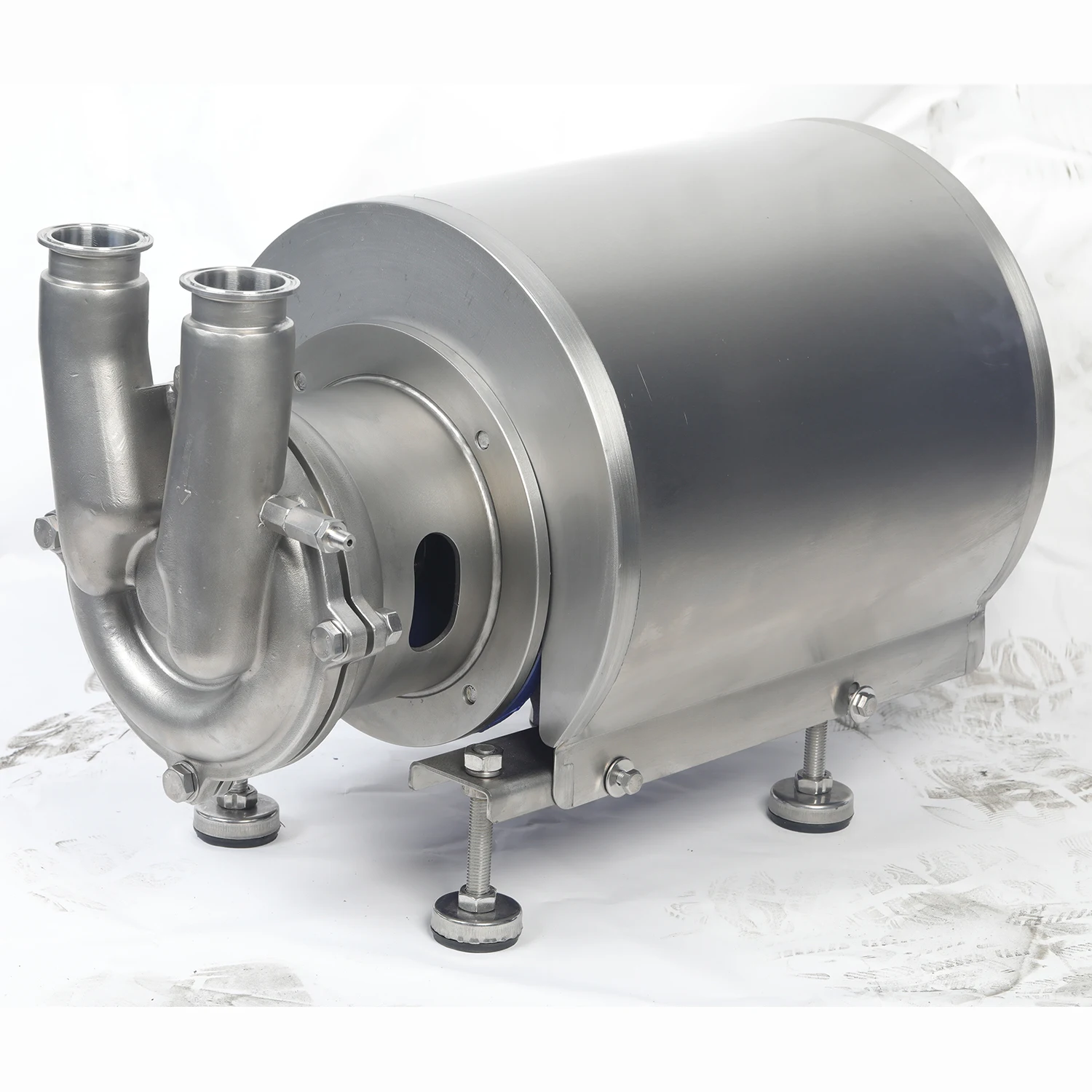 CIP-B25-5.5kw 7.5HP Food Grade AISI304 Industrial Transport Alkalis Self-Priming Pump with Double Meachanical Seal