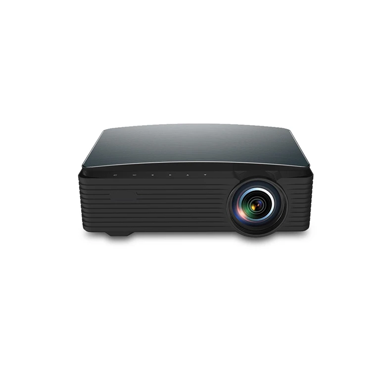 2023 Multimedia Home Theater Video Projector 8000 lumens, Compatible with Full HD 1080P HDMI, USB, AV, Smartphone, Pad, TV Box