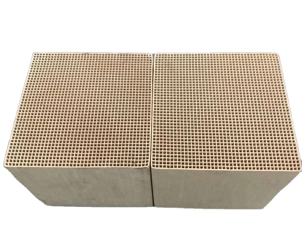Supply honeycomb ceramic regenerator cordierite ceramic regenerator brick