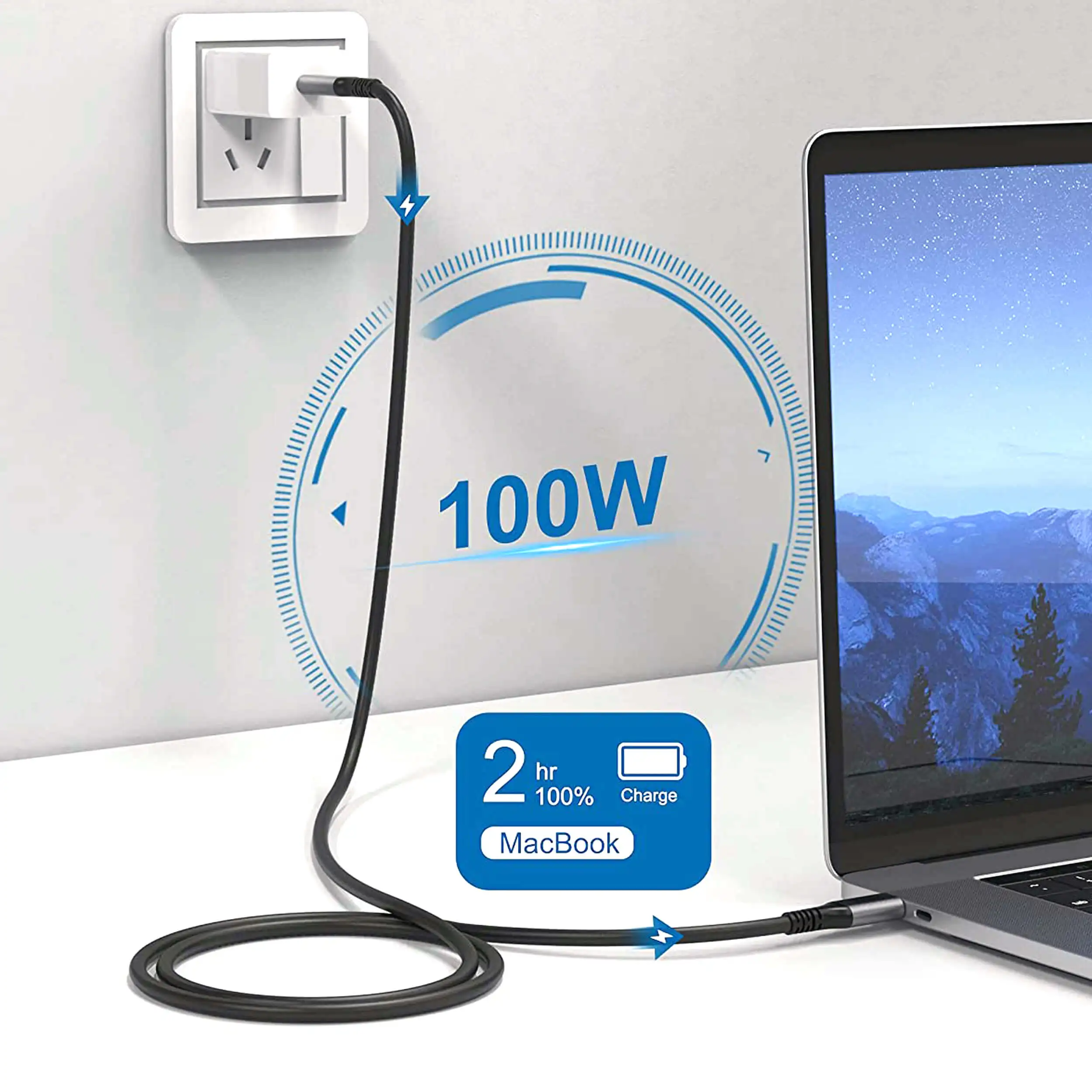 USB4 кабель с разъемом USB Type-C Gen3 кабель USB4 коаксиальный 5A 100 Вт Быстрая зарядка PD кабель Поддержка 8K 60hz для Macbook