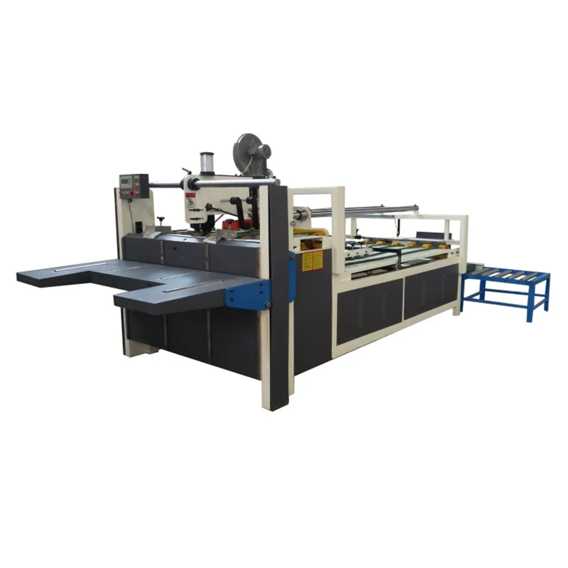 Wholesale  semi auto corrugated cardboard carton box folder gluer machine