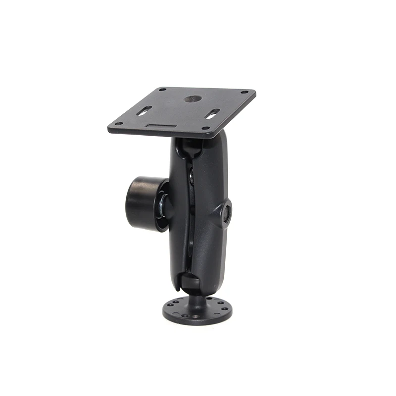 
15cm 1.5 inches Ball Mounting System with Large Fish Finder Mount and Post and Side or Deck Mount 