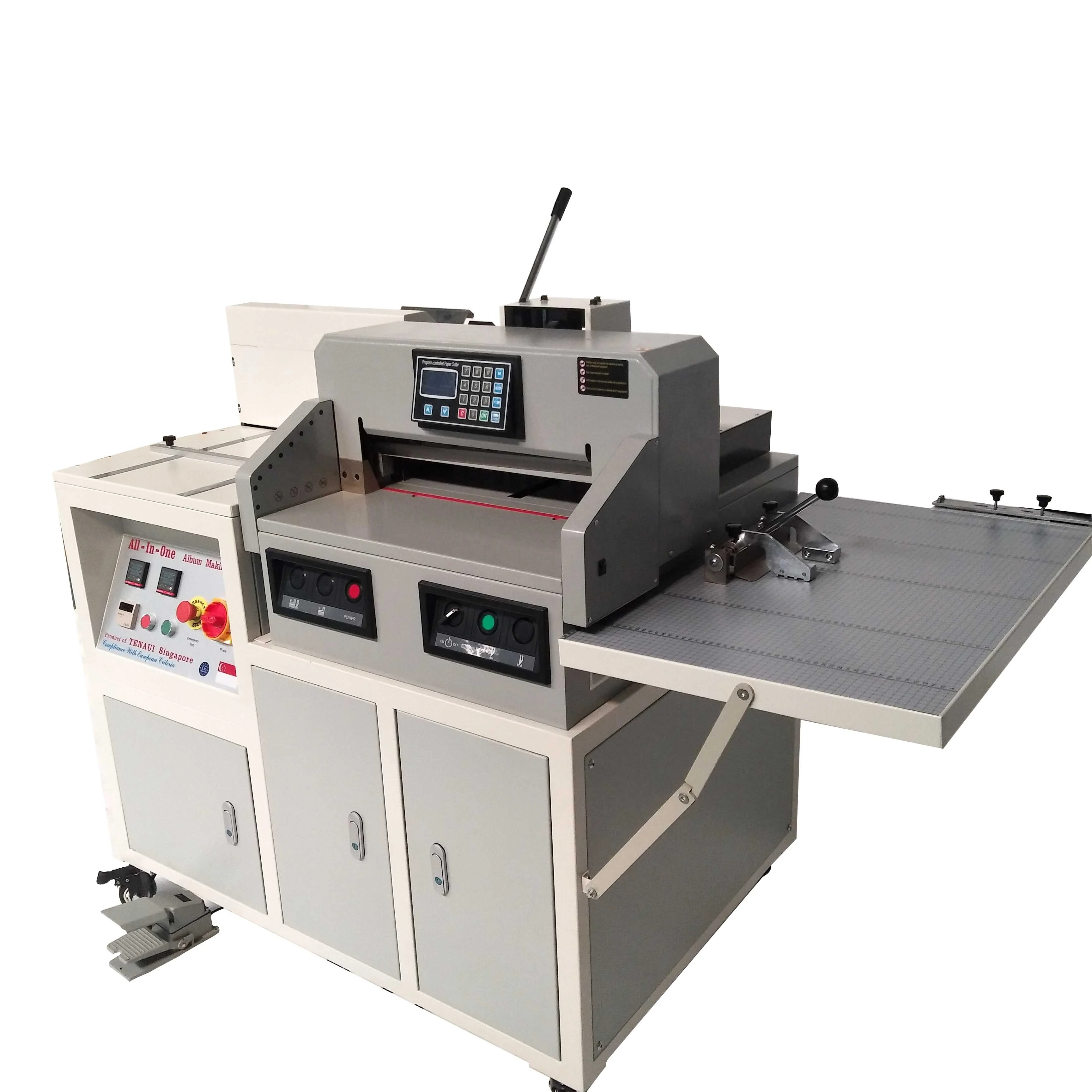 Double 100 High Quality 14 in One  for Assembly of Books Photos Double Side Printing Layflat Photo Book  Production Machine