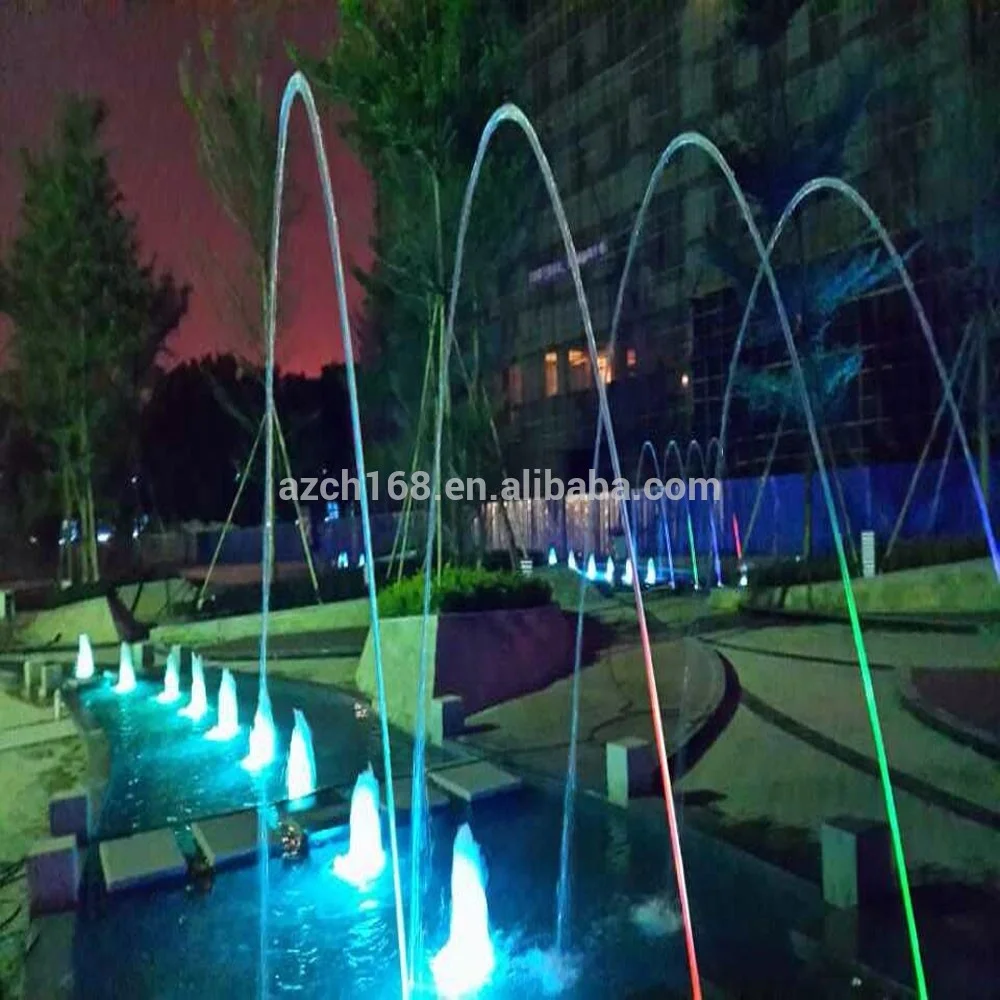 Laminar Crystal Clear Flow Jet Nozzle Water Fountain For Indoor Outdoor Decoration