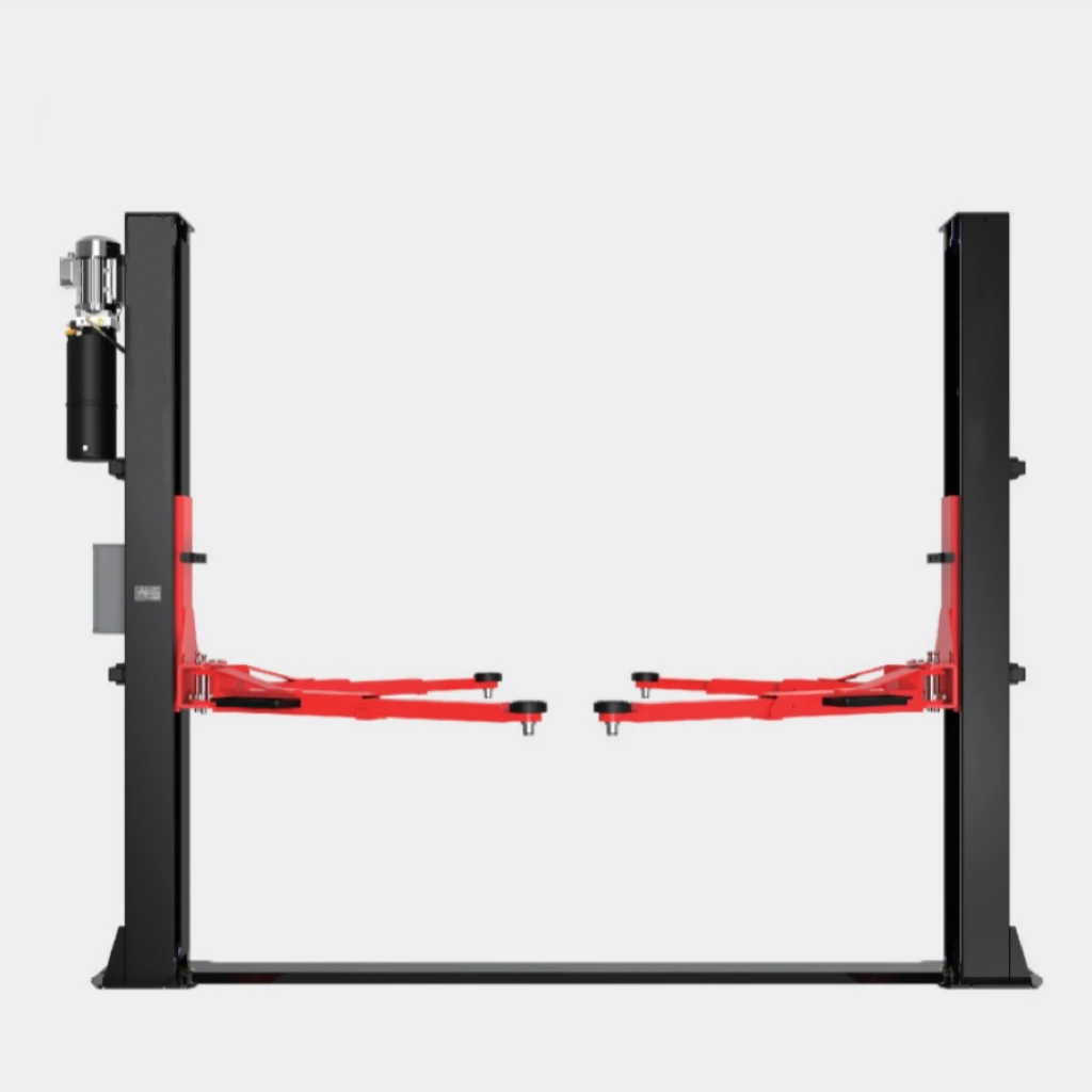 Eco-way Factory Price Machine Weight 4Ton Car Ramps Hydraulic Car Lifting Ramp 2 Post Hydraulic Car Lifter