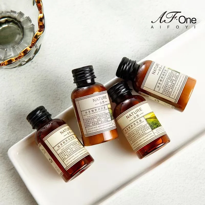 Hospitality supply bathroom accessory sets hotel shower gel hotel shampoo and conditioner