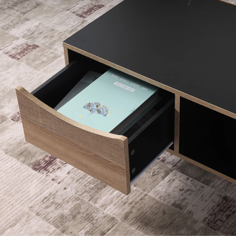  Маленький деревянный металлический кофейный столик с диваном для продажи в гостиной