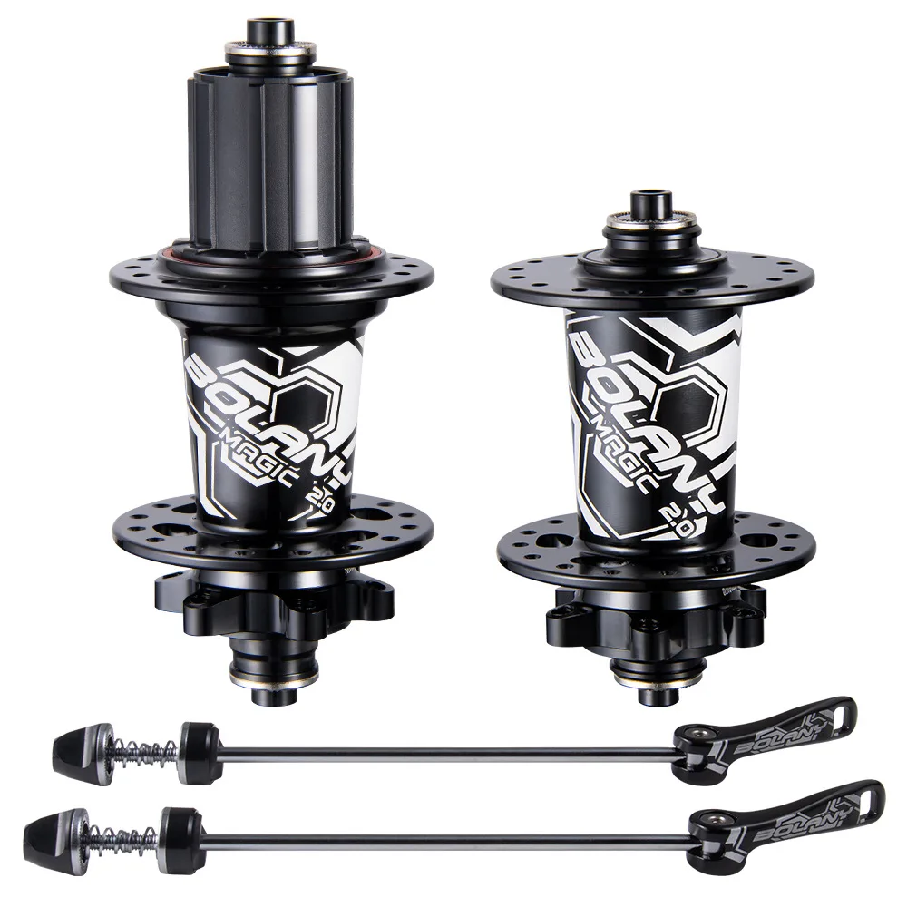 Bolany MTB Road Bike hub 32 Holes Bicycle Axle Wheel Hub cycle hubs Front & Rear 1pair Compatible with 8-11 speed Bicycle parts