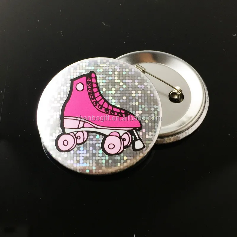 Custom Made Tin Pin Badge 25mm 30mm 35mm 38mm 40mm 45mm 50mm -100mm Size Round