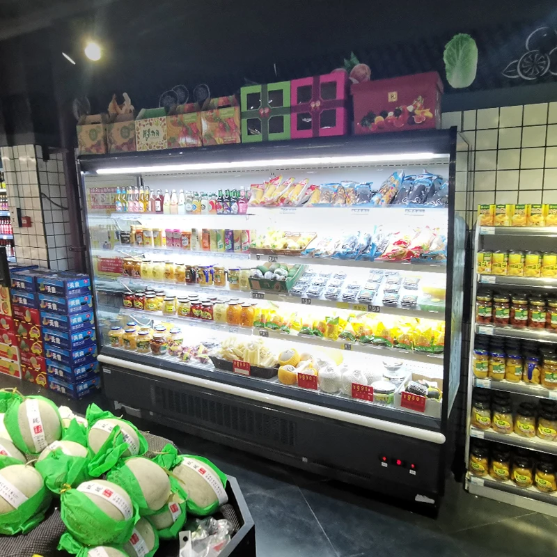Sandwich Panel Glass Door Walk in Cooler Freezer Cold Room For Supermarket
