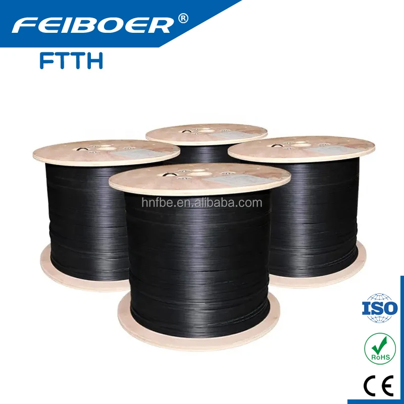 Premium 1Km Price FTTH Drop Cable for Network Applications