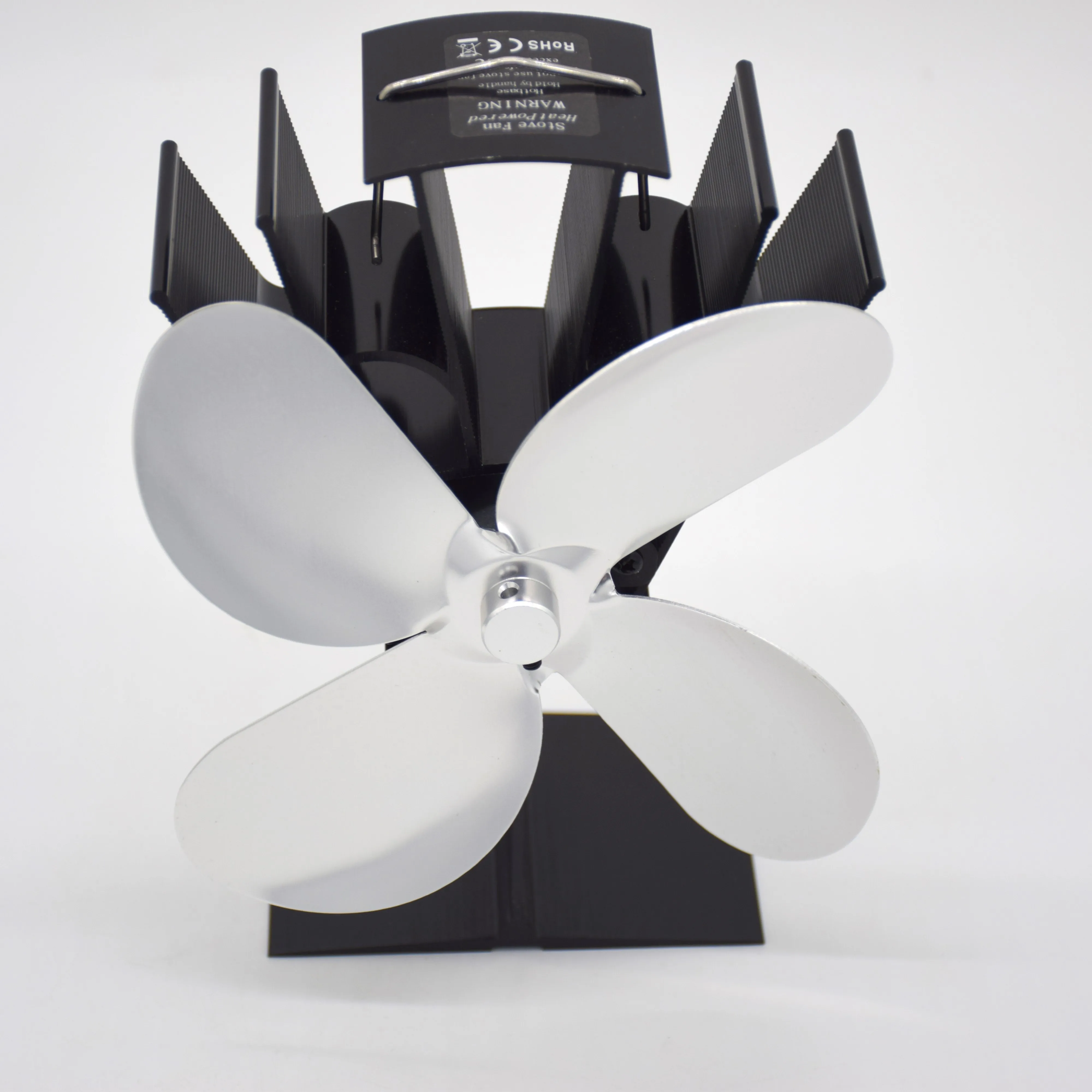 Ecofriendly No Battery Electricity Fireplace Heat Powered Stove Fan For Wood Burning Stove Home Appliance