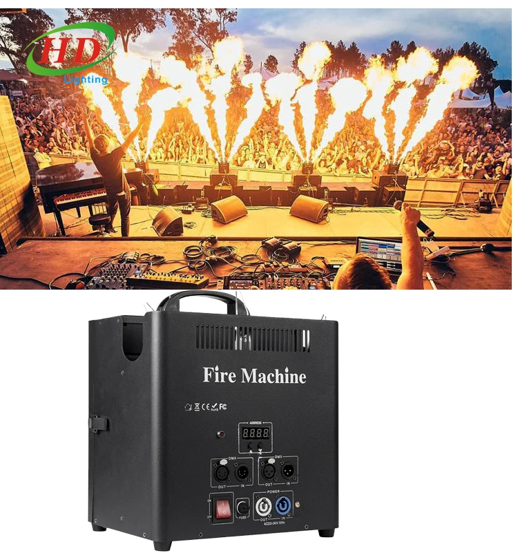 Аппарат для дискотеки и огня DMX DJ Flame