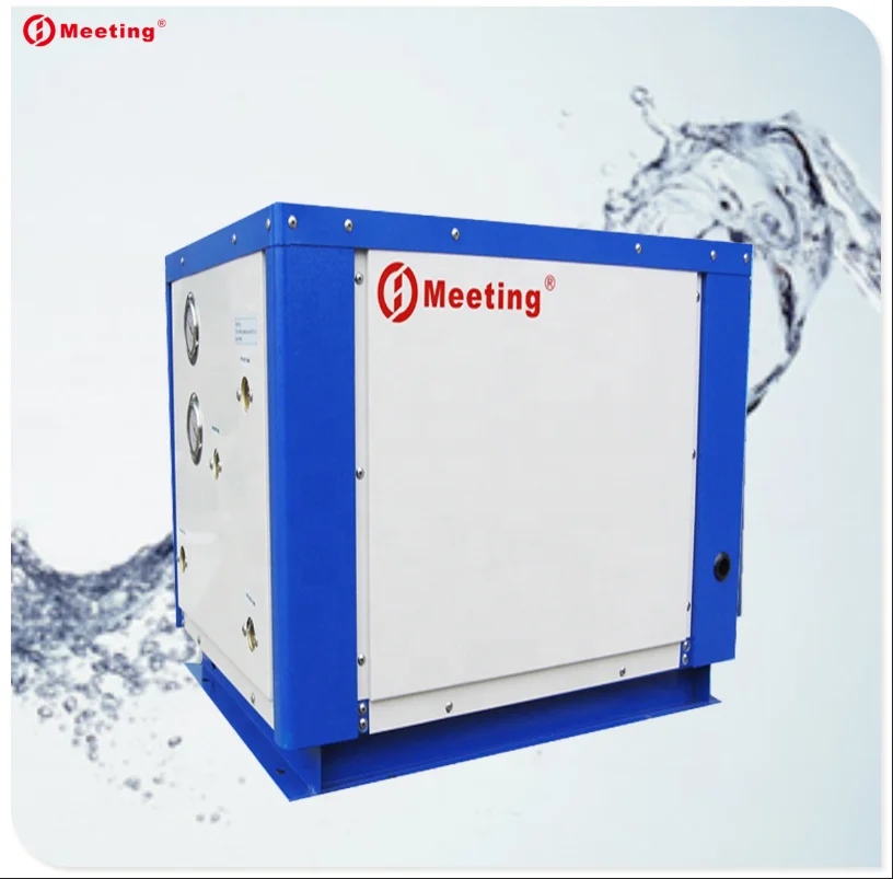 Meeting MDS60D Copeland compressor Geothermal Heat Pump Heating 21KW And Cooling 16KW Closed System