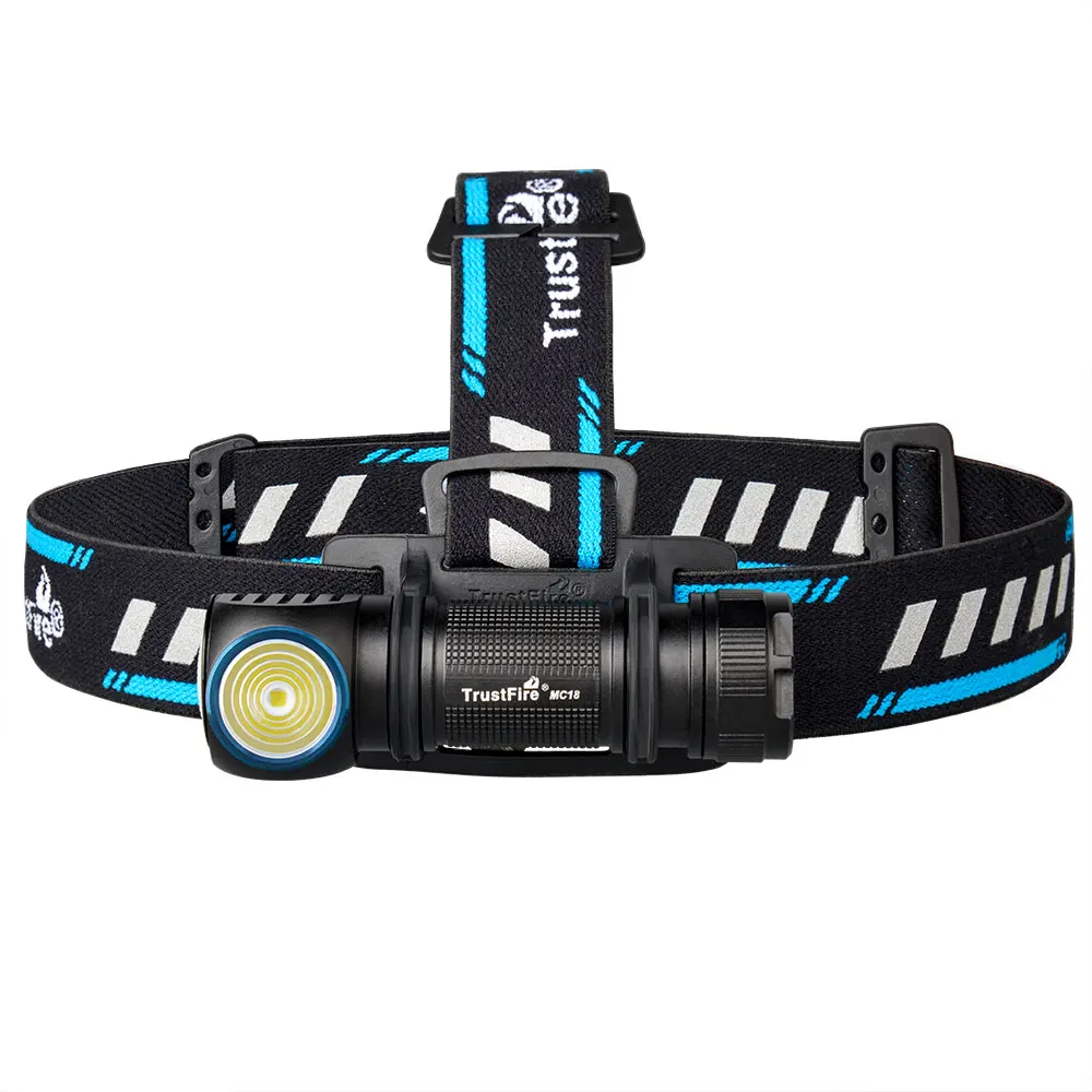 TrustFire MC18 Led Rechargeable Powerful Headlamp Flashlight 1200Lm Magnetic Pocket 18650 head Lampe Frontale Flashlight