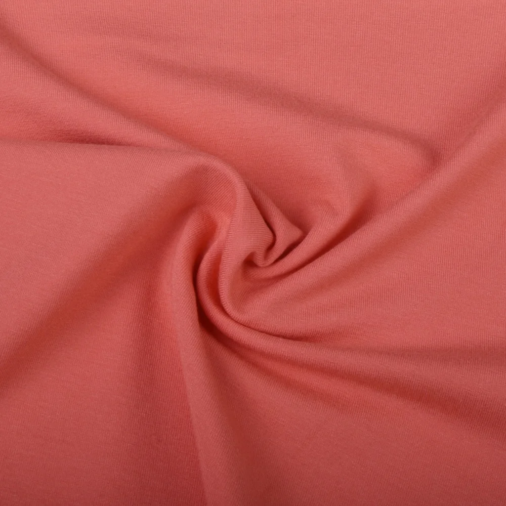 High Quality Textile Single Jersey Knit 90 Rayon 10 Spandex Fabric Spun Rayon Fabric