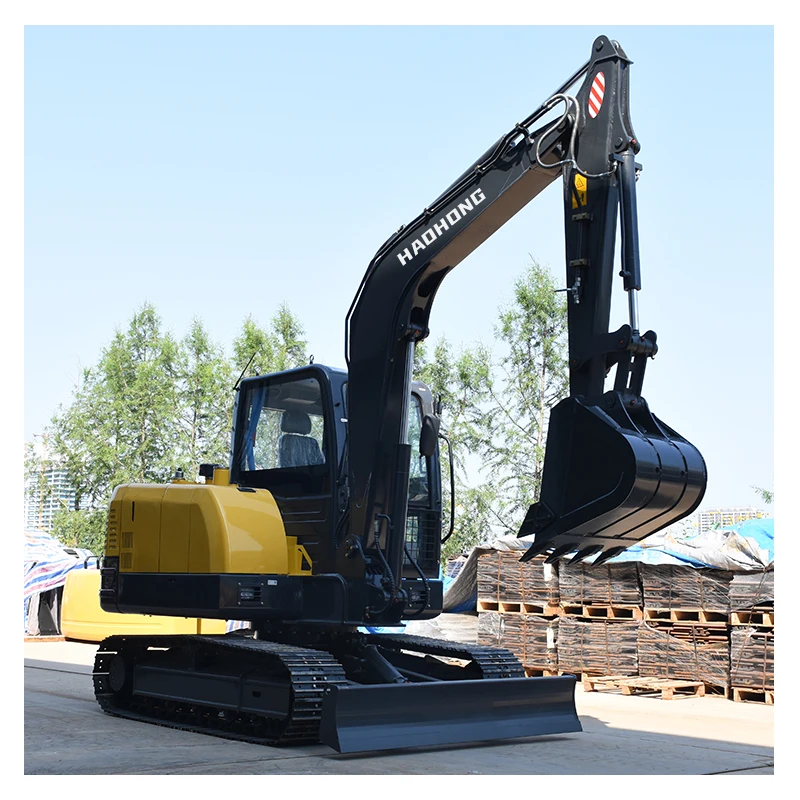 Free shipping China 3.5 ton 6 ton 8 ton 20 ton mini hydraulic excavator crawler excavator 1 ton 2 ton price mini excavator