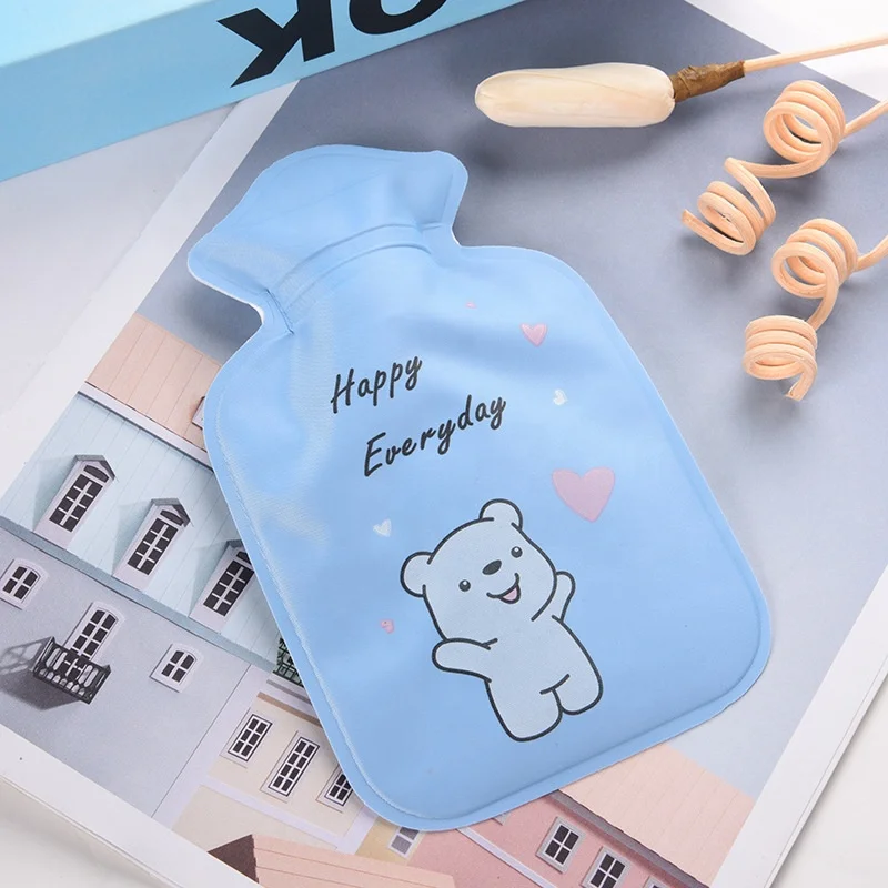 
Customized High Quality PVC 17*11 Mini Cute Cartoon Animal Cover Hot Water Bag/ Bottle 