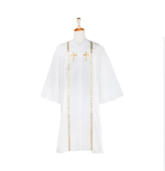 OEM service church choir uniforms wholesale clergy/choir robes embroidery