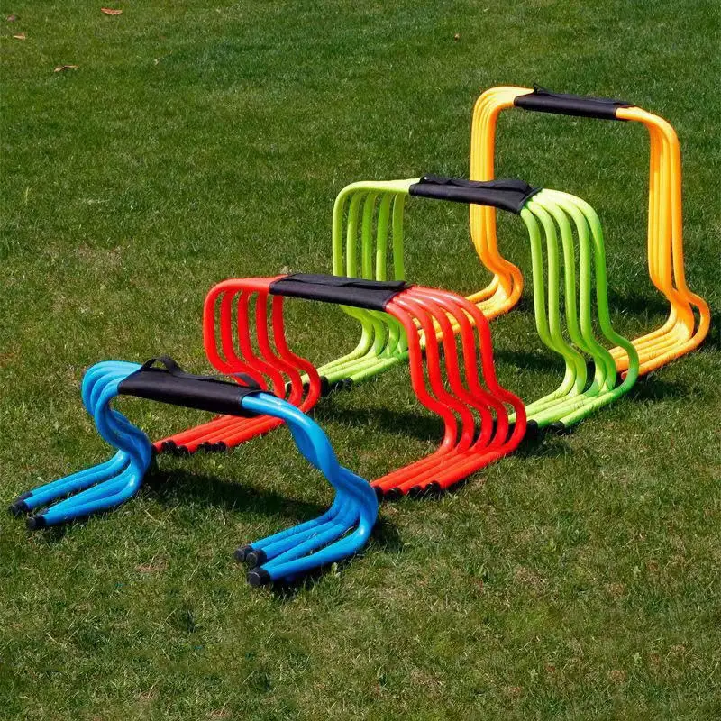 ZJFIT Football Agility Cone Plastic Marker Cones Football Soccer Training Equipment Sport Colorful Speed Training Set