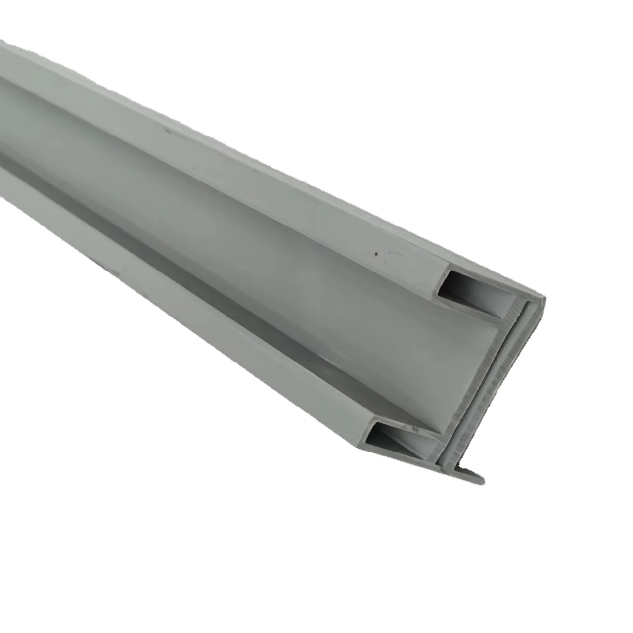 Quality  rigid or flexible plastic extrusion profiles customized plastic profiles for light cover