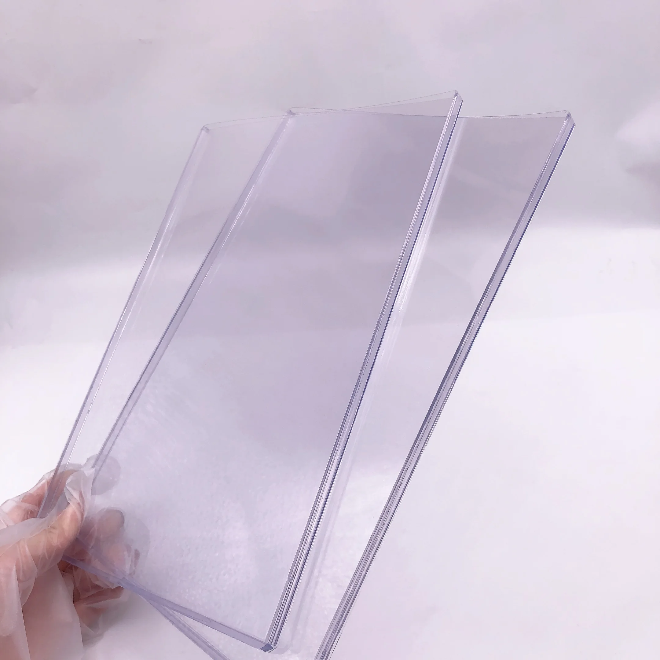 Scratch-resistant Comic Book Top Loader PVC Crystal Comic Holder Toploader  JO-B-02