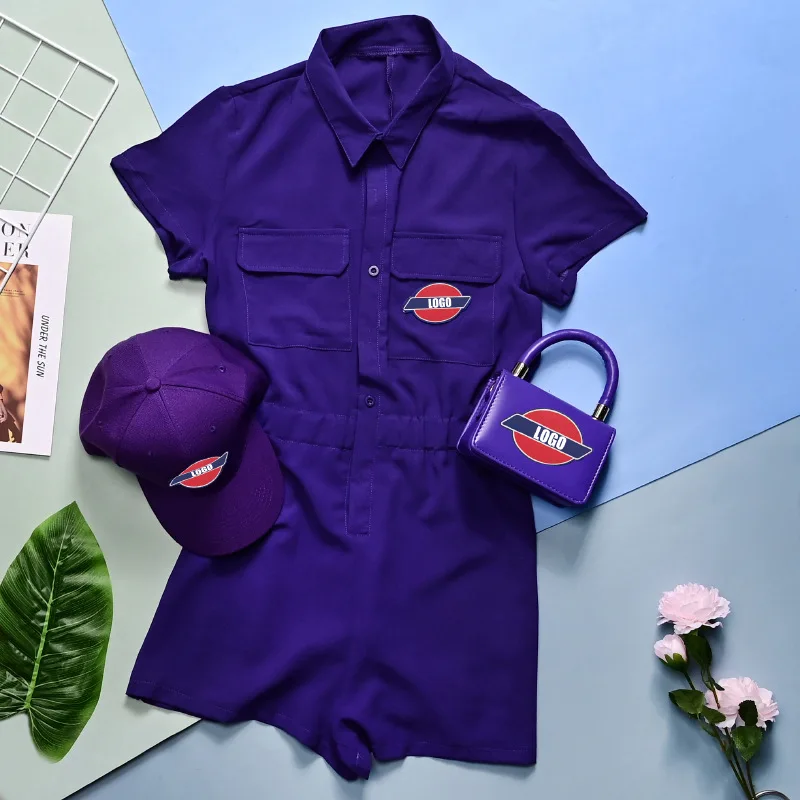 ladies luxury national tide oblique Tide overalls fashion peaked hats bags women handbag set