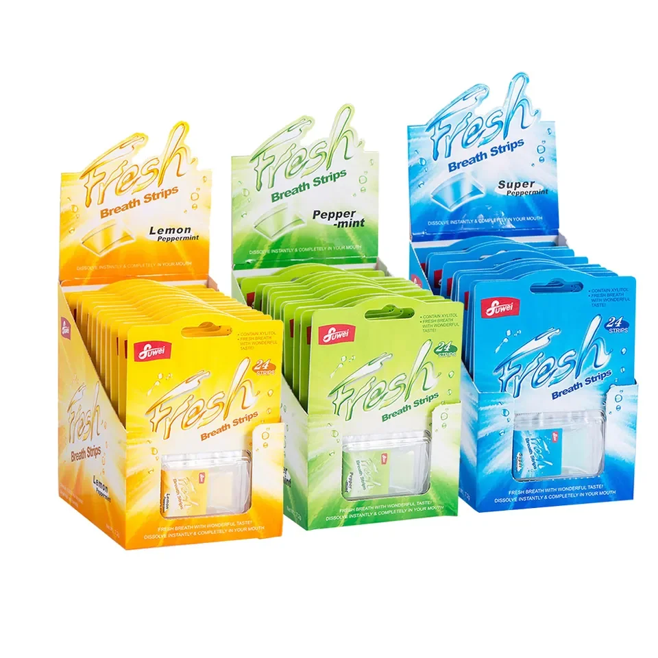 Refreshing energy mint Kiss candy Tablets Toothpaste to Oral Fresher pepperment strip tablet