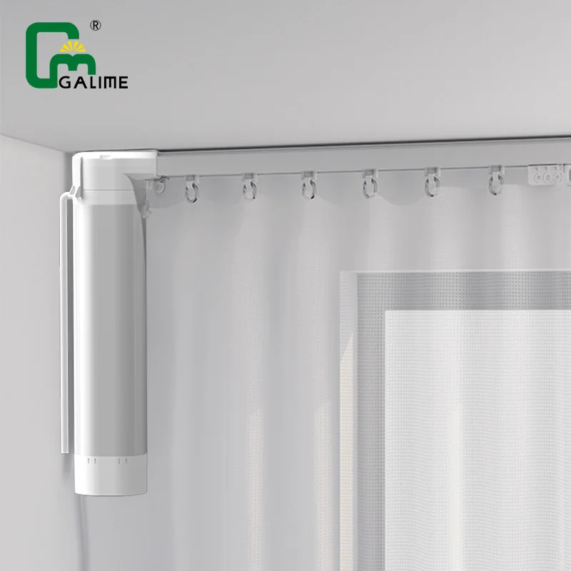 Smart Curtain Blind Motor Tuya Wifi Control Rf Control Electric Stage Curtains Compatible With Alexa Google Home