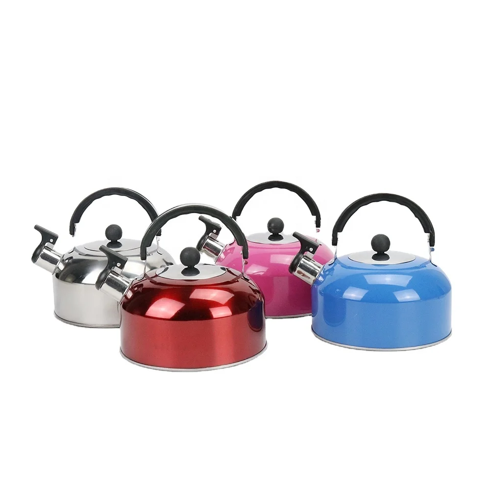 Stainless Steel Colorful Water kettle  And SS410 Material  Hight Quality Tea Pot
