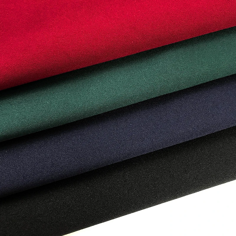 
hot wholesale cheap fabric Indian zurich fabric for sports wear dyed knitted 4 way stretch textile 