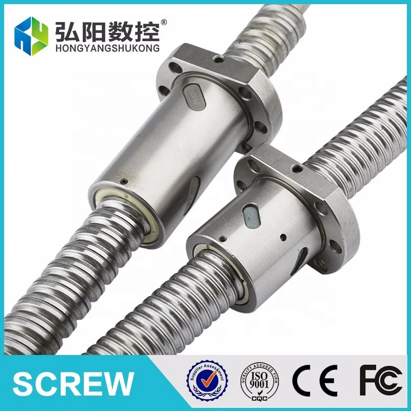 
High Precision ball screw TBI SFU 1605 1610 2505 2510 3505 3510 ball screw nut BKBF10 12 15 17 20 25 30 35 40 